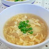 豆腐団子のかき玉汁